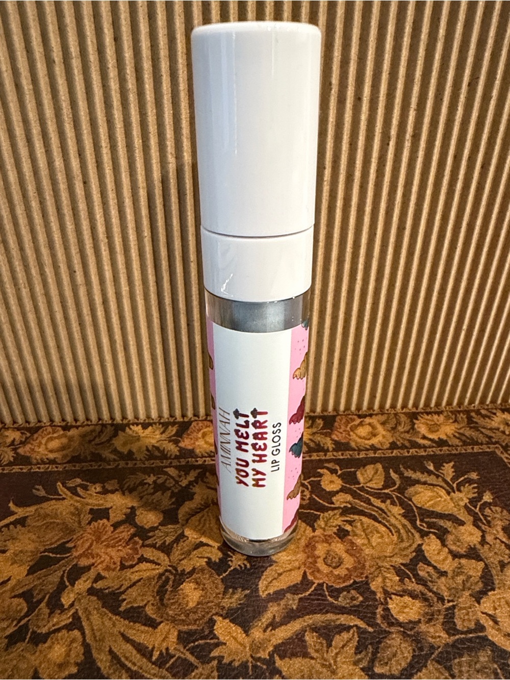 You Melt My Heart Pink Lip Gloss - Picture 2 of 6